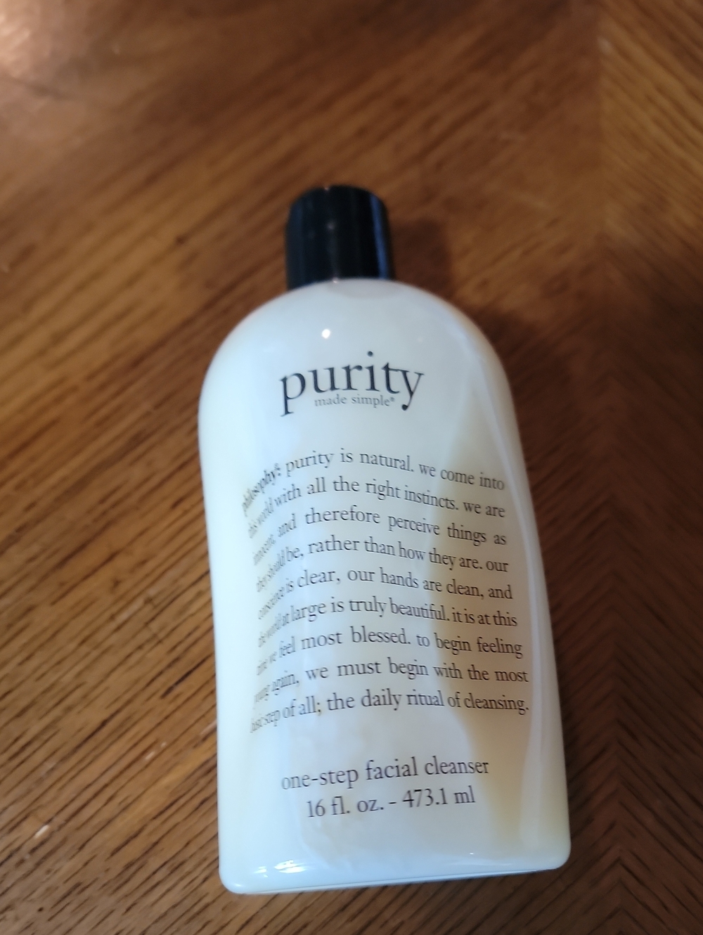 Philosophy Purity One-Step Facial Cleanser 16 fl. oz. New!
